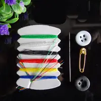 Günstigstes tragbares Mini-Nähset Nadel faden knopf Pin-Set Reise-Haushaltswerkzeug-Kit Hotel-Hand näh beutel