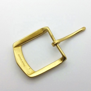 Vintage Western Cowboy all'ingrosso di rame fibbia della cintura di fabbrica in ottone massiccio fibbie per cintura incisione bianco ovale Logo - Product Image 4