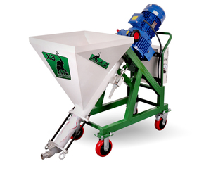 Máquina Eléctrica de Pulverización de <span class=keywords><strong>Mortero</strong></span> y Yeso de 380V, Revestimiento Ignífugo Delgado, Motor de Alta Eficiencia, Bomba de Tornillo para Construcción - Product Image 2
