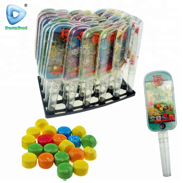 Pin ball game small cheap toy with candy