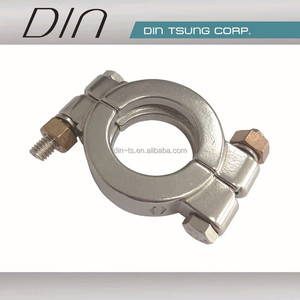 SS304 12" 10" 4" sanitary high pressure tri clamps with bolts - Product Image 1