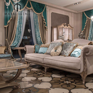 Sàn Gỗ Lát Gỗ Sồi Tùy Chỉnh Theo Phong Cách Châu Âu Bằng Đồng Thau Khảm Sàn Gỗ Cẩm Thạch - Product Image 2