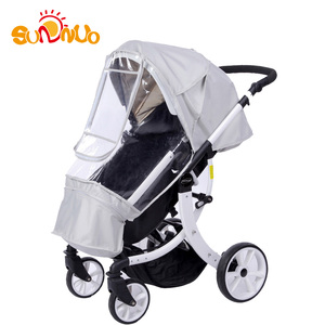 Copertura antipioggia per <span class=keywords><strong>passeggino</strong></span> antivento impermeabile universale per bambini - Product Image 5