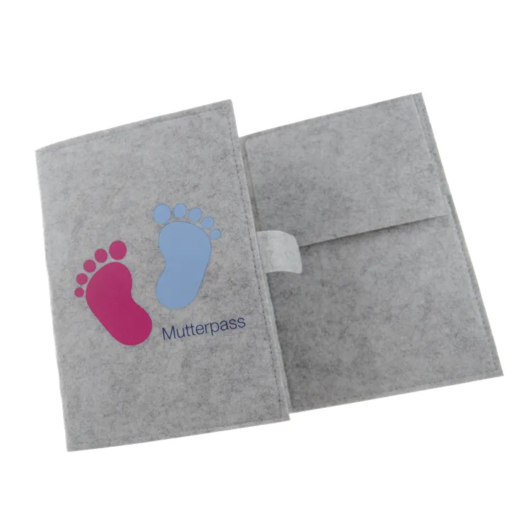 Duitsland Grijs Mutterpass Baby 'S Venster Familie Sublimatie Gepersonaliseerde Moederschap Moeder Voelde Paspoort Cover