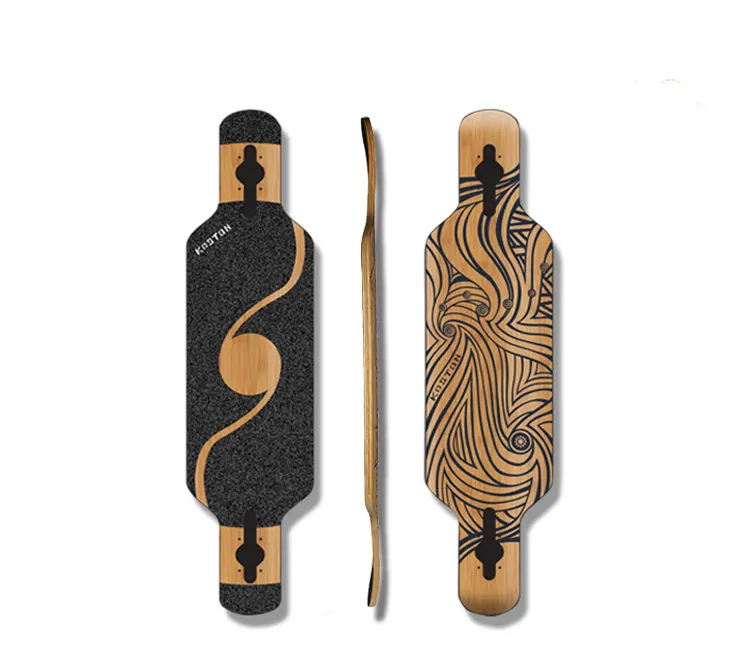 KOSTON yüksek sınıf dans ve ücretsiz stil hibrid malzeme longboard güverte