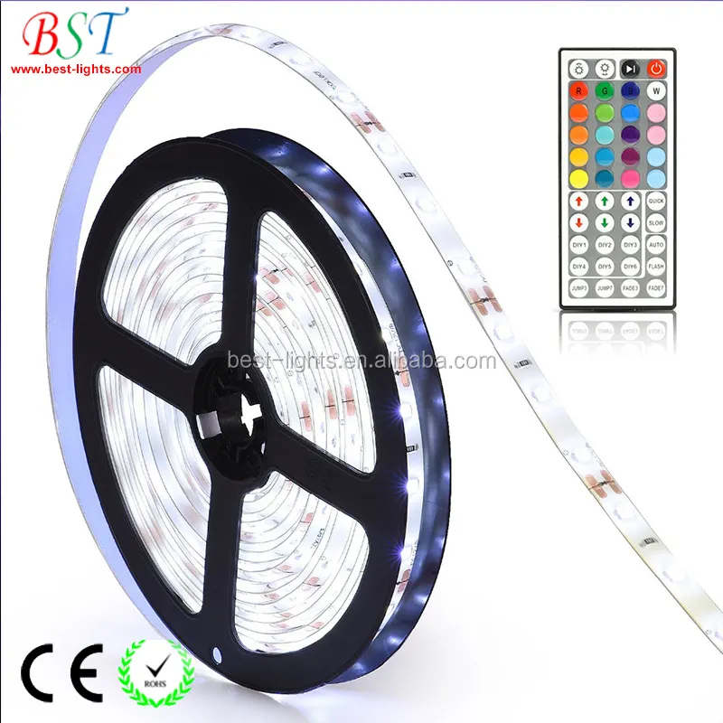 5050 CE Rohs DC 12v Led Strip, Remote Controlled small battery operated led strip lights for clothing