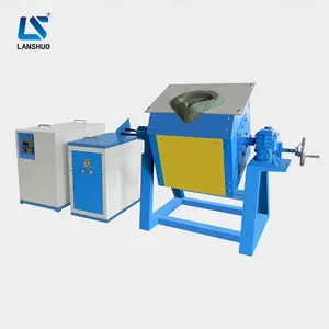 50 kg gold silver copper induction melting furnace