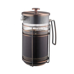1000 ML 34OZ Unique Copper French Press Coffee Gift Set/Coffee Press