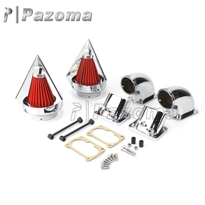 Kit de Filtro de Aire para Motocicleta Cromado para Suzuki <span class=keywords><strong>Boulevard</strong></span> M109 M109R 2006-2012 para Suzuki INTRUDER VZR 1800 2006 2007 - Product Image 6