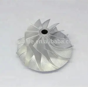 Turbo fresadora de alto rendimiento S400 169956, 11 + 0 cuchillas 63,79/93,05mm, aluminio 2618, rueda de compresor de palanquilla para 316428/316429