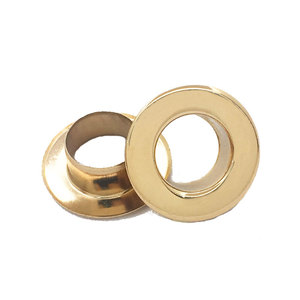 Occhiello in metallo rotondo piccolo color nichel da 12 mm in lega di zinco <span class=keywords><strong>per</strong></span> scarpe e stivali, ecologico - Product Image 5