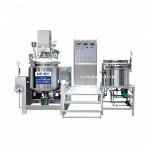 Cosmetics Manufacturing Plant Whitening Cream Emulsifier Moisturizer Lotion Vacuum Mixing Machine for Cosmetic Industries