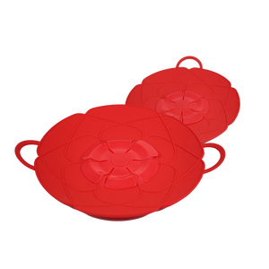 Nouveau design d'ustensiles de cuisine en silicone anti-éclaboussures couvercle de casserole bouchon de déversement pour pièces d'ustensiles de cuisine - Product Image 3