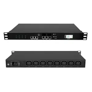 1U 19 "8 vie C13 telecomando switching smart PDU per data center