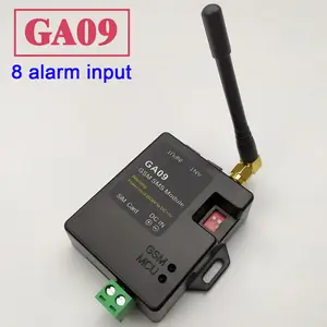 8 channel GA09 Super small GSM Alarm Systems SMS Alarms home Security System