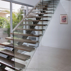 Escalera de acero galvanizado de interior/Diseño de <span class=keywords><strong>pilar</strong></span> de escalera de <span class=keywords><strong>madera</strong></span> - Product Image 1