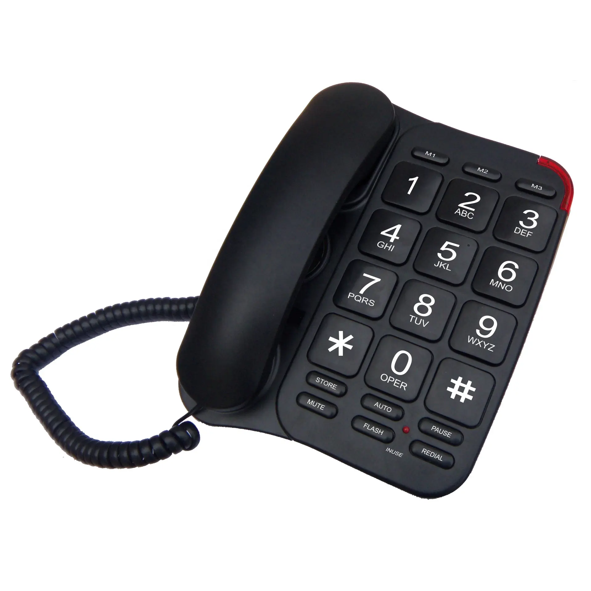 Телефон для пожилых с большими кнопками и кнопками памяти