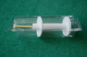 Belle et pas cher en plastique golf tee pour frapper mat - Product Image 4