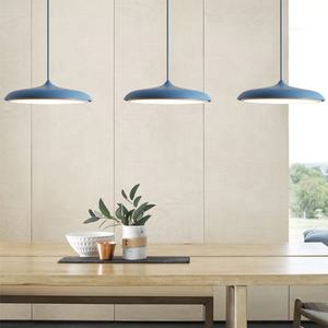 Bán Hot Rose Gold/Đen Ufo Shape Fancy Treo Ánh Sáng 14W/24W Led Nội Thất Chandelier Chiếu Sáng - Product Image 6