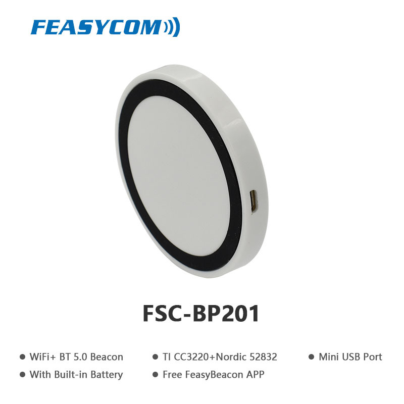Bluetooth 5.0 Balise eddystone basse consommation WiFi pour les systèmes Ios et Android