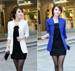 High quality long women fashion coat sweet slimming ladies formal coats