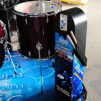 Simulateur d'arcade 32 pouces, batterie de jazz électrique, prix, machine de jeu vidéo