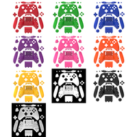 Data Frog - Carcasas de Repuesto para Controles Inalámbricos de Xbox One S, Carcasa, Botones, para Juegos, Mando, Kits de Modelos a Escala