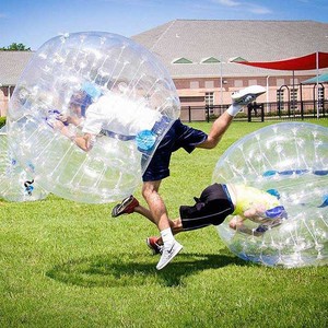 Safey Costume avec TPU boule de gomme à bulles gaint <span class=keywords><strong>pas</strong></span> <span class=keywords><strong>cher</strong></span> bulle <span class=keywords><strong>ballon</strong></span> de soccer martini verre - Product Image 1