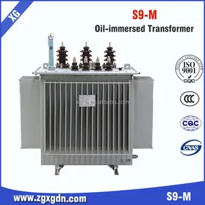 3 fazlı transformatör 12kv 100kva yağ batırma elektrik transformatörü tipi s11 serisi