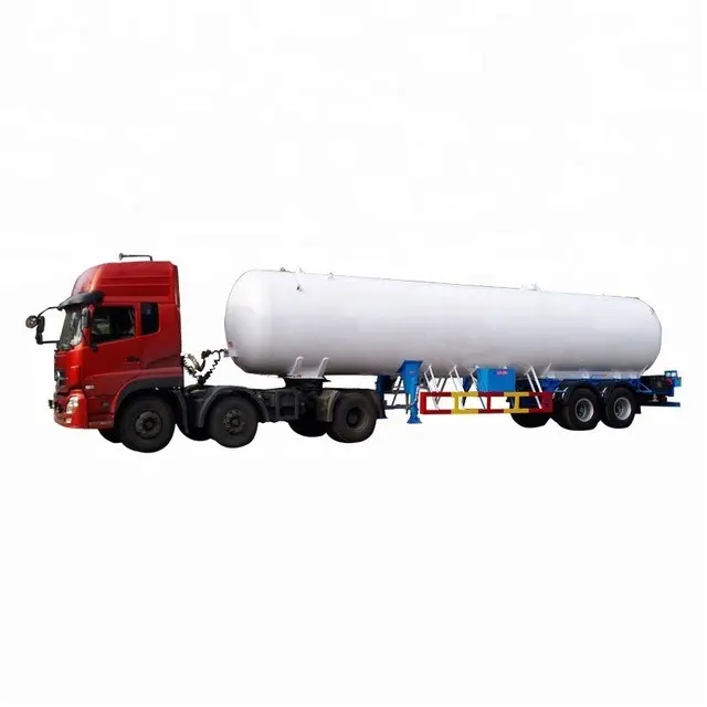 3axles 59.52cbm lpg gas press tank trailer, compressed gas trailer,high pressure gas tube trailer