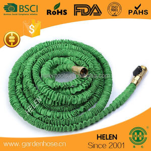 Poche tuyau tuyau magique avec laiton connecteur, Tuyau en plastique crochet et 8 fonctions buse de pulvérisation USA standard - Product Image 1