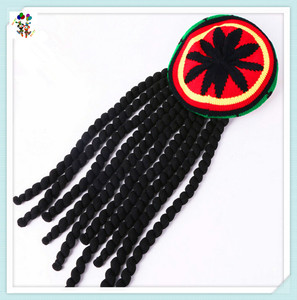 Perruques de fête synthétiques rastafariennes de qualité HPC-2527 - Product Image 2