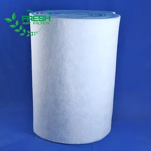 Gas Disposal Machinery Paint Spray Booth Filter Media Roll Ceiling Filter Air Filter For Industrial