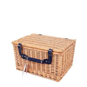 Cesto da Picnic in Vimini Personalizzato, Naturale ed Ecologico, Fatto a Mano con Copertura Antipolvere, Soluzione di Stoccaggio per Uso in Cucina - Product Image 5