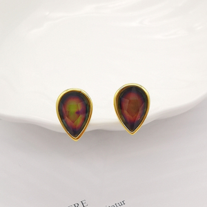 Los últimos pendientes <span class=keywords><strong>de</strong></span> tuerca <span class=keywords><strong>de</strong></span> plata esterlina a la moda al por mayor cambian <span class=keywords><strong>de</strong></span> color para el <span class=keywords><strong>estado</strong></span> <span class=keywords><strong>de</strong></span> ánimo <span class=keywords><strong>y</strong></span> la temperatura para la emoción <span class=keywords><strong>y</strong></span> la sensación genial como regalo - Product Image 2