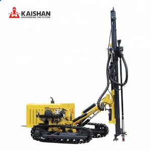 Khai Thác Mỏ Sử Dụng Thủy Lực Crawler Mounted Khoan Giàn Khoan Máy Với Máy Nén Khí Diesel