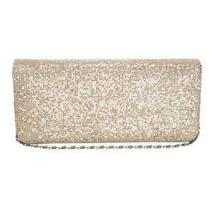 Herald Fashion — <span class=keywords><strong>sac</strong></span> à main de soirée <span class=keywords><strong>pour</strong></span> femmes, pochette de soirée à paillettes Vintage, <span class=keywords><strong>sac</strong></span> à bandoulière <span class=keywords><strong>doré</strong></span> scintillant - Product Image 2