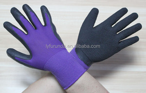 Fashion latex coated knit gloves Working gloves nylon coated with latex <span class=keywords><strong>foam</strong></span> from Palm - Product Image 1