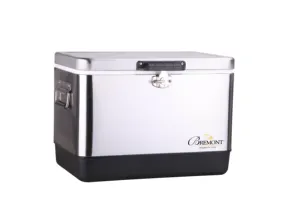 Top amazon sales 51L Edelstahl Eis kühler Box Bier kühler Metall kühlbox Kühlbox für Party camping