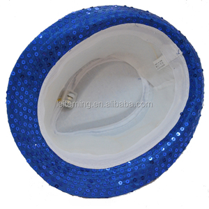 Best Field <strong>happy</strong> <strong>new</strong> <strong>year</strong> flashing party <strong>hat</strong> decoration 58cm adults 9pcs led flashing sequins event & party - Product Image 6
