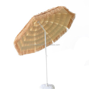 180 cm en plein air de paille parasol Hawaii style plage parapluie couleur naturelle - Product Image 1