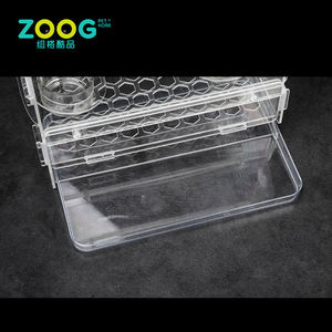 Toptan ucuz yetiştiriciliği akrilik kuş kafesleri ile damla nakliye - Product Image 4