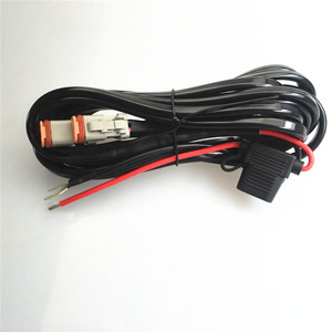 低電力配線ハーネス2ピンDeutschコネクタヒューズホルダー付き - Product Image 2