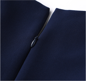 2018 el último diseño llano de <span class=keywords><strong>la</strong></span> gasa de <span class=keywords><strong>la</strong></span> manera Vestido de manga corta - Product Image 4