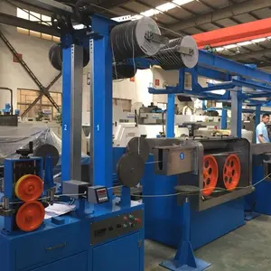 Fuchuan Hoge Snelheid Extruder Kabel Extruder Pvc Pe Pp Extrusie Geïsoleerde Draad Isolatie Lijn Draad Extrusie Machine