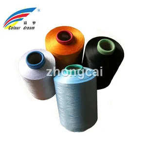 Dty polyester overlock thread