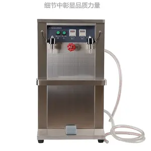 Ticari soda su dolum makinesi/köpüklü meyve suyu şişeleme ekipmanları/sıcak satış çok fonksiyonel dolgu