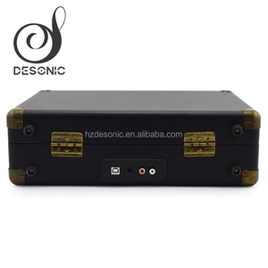 Винтажный чемодан <span class=keywords><strong>jyk</strong></span> проигрыватель Виниловый проигрыватель граммофон с 3 скорости фонограф - Product Image 6