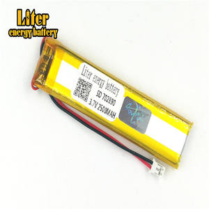 Plugue <span class=keywords><strong>2</strong></span>.0-<span class=keywords><strong>2</strong></span> P fábrica de alta qualidade bateria de polímero de lítio 3.7 V 702890 2800 mah li-ion recarregável bateria lipo bateria - Product Image 1