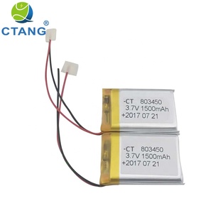 IEC 62133 CB المعتمدة بطارية ليبو 3.7v 1500mah بطارية قابلة للشحن CTANG <span class=keywords><strong>803450</strong></span> - Product Image 6